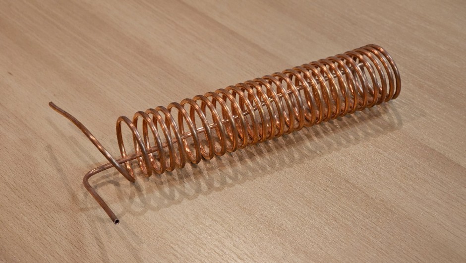 Copper security coil